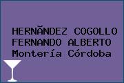 Ver hernandez cogollo fernando alberto monteria cordoba HERNÃNDEZ COGOLLO FERNANDO ALBERTO Montería Córdoba