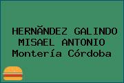 HERNÃNDEZ GALINDO MISAEL ANTONIO Montería Córdoba