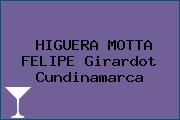 HIGUERA MOTTA FELIPE Girardot Cundinamarca