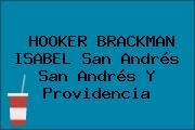 HOOKER BRACKMAN ISABEL San Andrés San Andrés Y Providencia