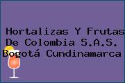 Hortalizas Y Frutas De Colombia S.A.S. Bogotá Cundinamarca
