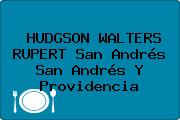 HUDGSON WALTERS RUPERT San Andrés San Andrés Y Providencia