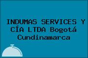 INDUMAS SERVICES Y CÍA LTDA Bogotá Cundinamarca