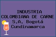 INDUSTRIA COLOMBIANA DE CARNE S.A. Bogotá Cundinamarca