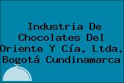 Ver industria de chocolates del oriente y cia ltda bogota cundinamarca Industria De Chocolates Del Oriente Y Cía. Ltda. Bogotá Cundinamarca