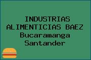 INDUSTRIAS ALIMENTICIAS BAEZ Bucaramanga Santander