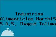 Industrias Alimenticias HarchiS S.A.S. Ibagué Tolima