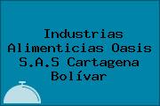 Industrias Alimenticias Oasis S.A.S Cartagena Bolívar