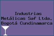 Industrias Metálicas Saf Ltda. Bogotá Cundinamarca