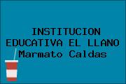 INSTITUCION EDUCATIVA EL LLANO Marmato Caldas