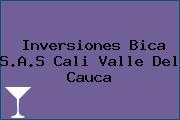 Inversiones Bica S.A.S Cali Valle Del Cauca