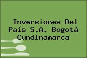 Inversiones Del País S.A. Bogotá Cundinamarca