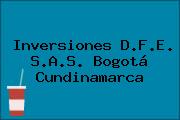 Inversiones D.F.E. S.A.S. Bogotá Cundinamarca