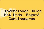 Inversiones Dulce Net Ltda. Bogotá Cundinamarca
