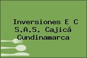 Inversiones E C S.A.S. Cajicá Cundinamarca