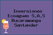 Inversiones Ecoaguas S.A.S Bucaramanga Santander