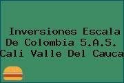 Inversiones Escala De Colombia S.A.S. Cali Valle Del Cauca