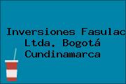 Inversiones Fasulac Ltda. Bogotá Cundinamarca