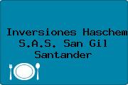Inversiones Haschem S.A.S. San Gil Santander