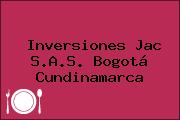 Inversiones Jac S.A.S. Bogotá Cundinamarca