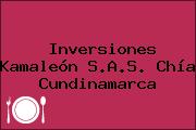 Inversiones Kamaleón S.A.S. Chía Cundinamarca