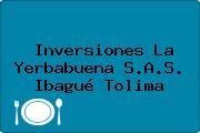 Inversiones La Yerbabuena S.A.S. Ibagué Tolima