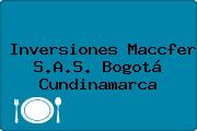 Inversiones Maccfer S.A.S. Bogotá Cundinamarca