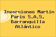 Inversiones Martin Paris S.A.S. Barranquilla Atlántico