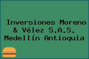 Ver inversiones moreno velez sas medellin antioquia Inversiones Moreno & Vélez S.A.S. Medellín Antioquia