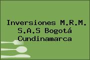 Inversiones M.R.M. S.A.S Bogotá Cundinamarca