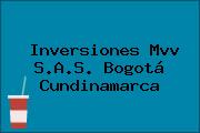 Inversiones Mvv S.A.S. Bogotá Cundinamarca