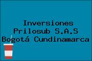 Inversiones Prilosub S.A.S Bogotá Cundinamarca