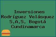 Inversiones Rodríguez Velásquez S.A.S. Bogotá Cundinamarca