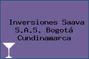 Inversiones Saava S.A.S. Bogotá Cundinamarca