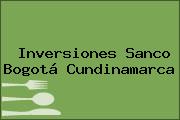 Inversiones Sanco Bogotá Cundinamarca