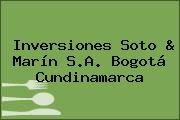 Inversiones Soto & Marín S.A. Bogotá Cundinamarca