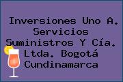 Inversiones Uno A. Servicios Suministros Y Cía. Ltda. Bogotá Cundinamarca
