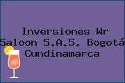 Inversiones Wr Saloon S.A.S. Bogotá Cundinamarca
