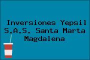 Inversiones Yepsil S.A.S. Santa Marta Magdalena