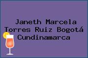 Janeth Marcela Torres Ruiz Bogotá Cundinamarca