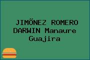 JIMÕNEZ ROMERO DARWIN Manaure Guajira