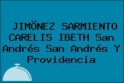 JIMÕNEZ SARMIENTO CARELIS IBETH San Andrés San Andrés Y Providencia