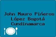 John Mauro Piñeros López Bogotá Cundinamarca