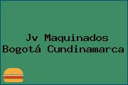 Jv Maquinados Bogotá Cundinamarca