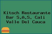 Kitsch Restaurante Bar S.A.S. Cali Valle Del Cauca