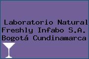 Laboratorio Natural Freshly Infabo S.A. Bogotá Cundinamarca