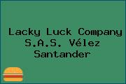 Lacky Luck Company S.A.S. Vélez Santander