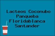 Lacteos Coconubo Panqueba Floridablanca Santander