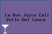 Le Bon Juice Cali Valle Del Cauca