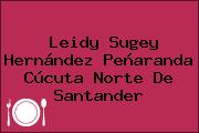 Leidy Sugey Hernández Peñaranda Cúcuta Norte De Santander